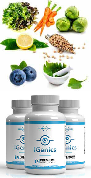 iGenics product and natural food ingredient promotional image